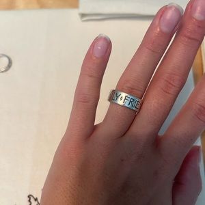 James Avery Friends Family Faith Ring